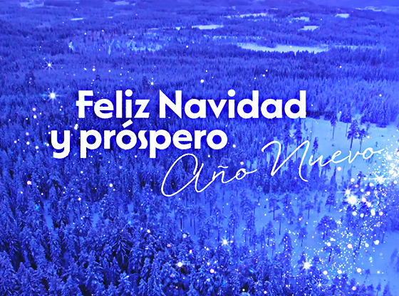 Feliz Navidad y próspero Año Nuevo