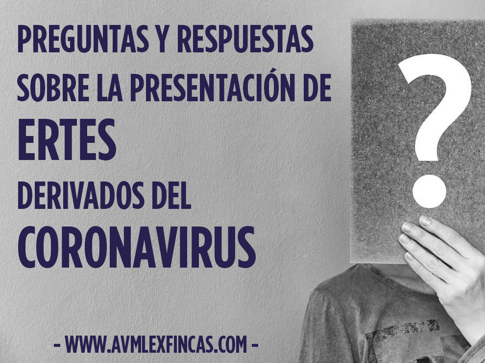 Preguntas y respuestas sobre la presentación de ERTEs derivados del coronavirus
